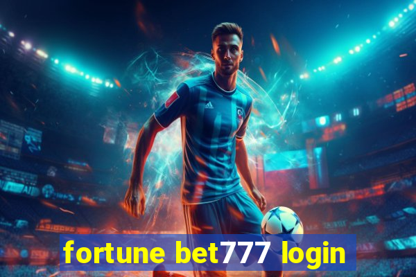 fortune bet777 login